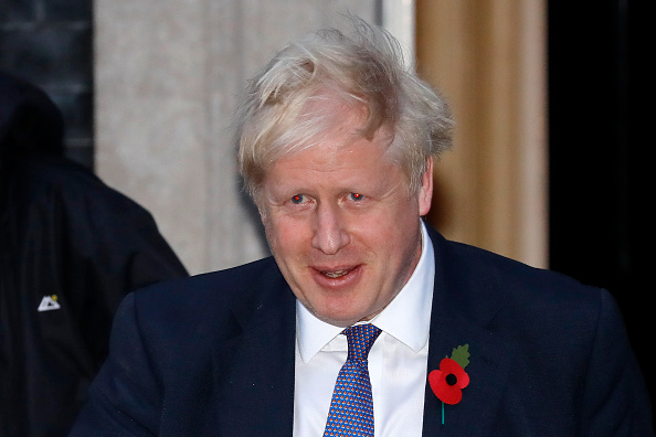 Le Premier ministre britannique Boris Johnson le 28 octobre 2019 à Londres. (Photo : TOLGA AKMEN/AFP via Getty Images)