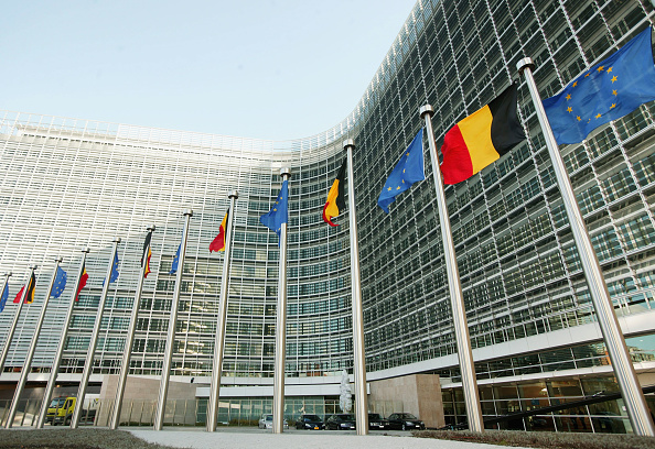 Le bâtiment Berlaymont, siège de la Commission européenne à Bruxelles.(Photo : Mark Renders/Getty Images)