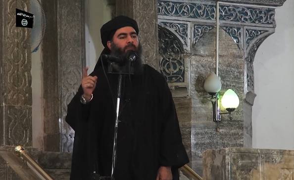 Le chef du groupe djihadiste État islamique (EI), Abu Bakr al-Baghdadi, alias calife Ibrahim.  (Photo : AFP/Getty Images)