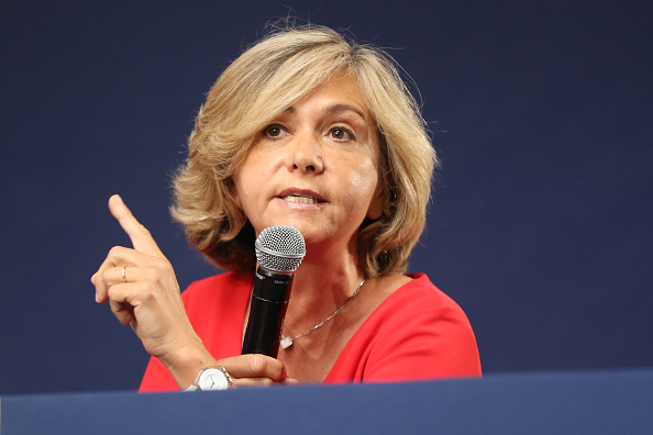 Valerie Pécresse (LR) candidate à la présidentielle. (Photo : VALERY HACHE/AFP/Getty Images)