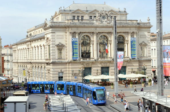 La scène s'est déroulée à deux pas de la place de la Comédie, dans le centre-ville de Montpellier. Photo d'illustration. Crédit : PASCAL GUYOT/AFP/Getty Images.
