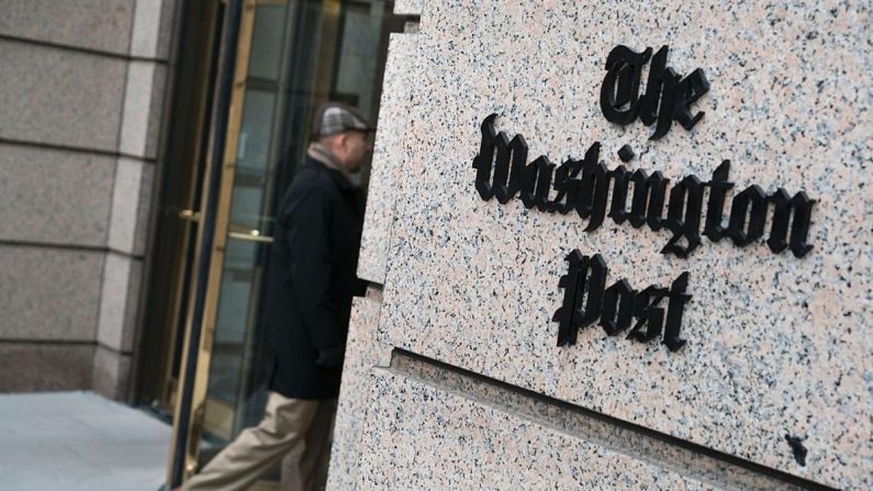 Immeuble du Washington Post à Washington. (Brendan Smialowski/AFP/Getty Images)