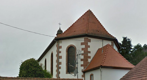 Bas-Rhin : Chapelle de l'ermitage Saint-Florent. (Photo : capture d'écran Google Maps)
