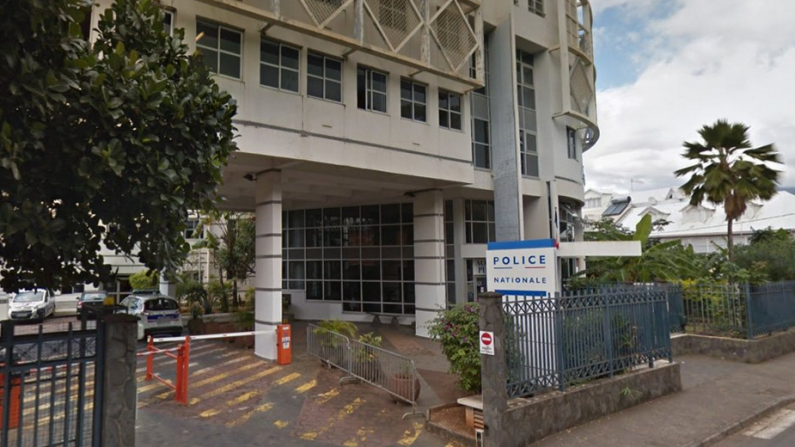 Commissariat de de Malartic à Saint-Denis à La Réunion. (Google Map)