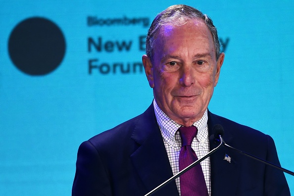 Maire de New York pendant 12 ans, Michael Bloomberg a fait fortune grâce à l'agence d'informations financières qui porte son nom. (Photo : ROSLAN RAHMAN/AFP via Getty Images)