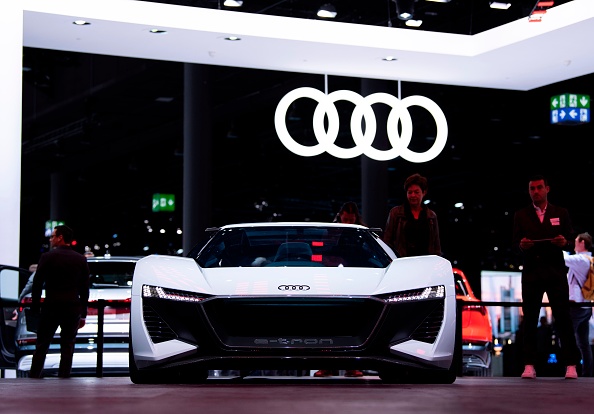 Actuellement, quelque 90.000 personnes travaillent chez Audi, dont 60.000 en Allemagne.  (Photo : SILAS STEIN/DPA/AFP via Getty Images)