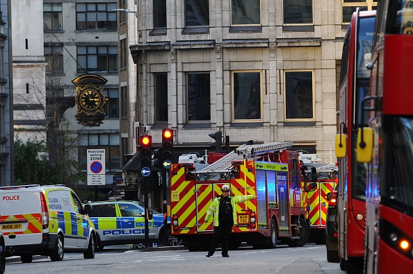 Attaque terroriste à Londres sur le London Bridge. (Photo : DANIEL SORABJI / AFP)