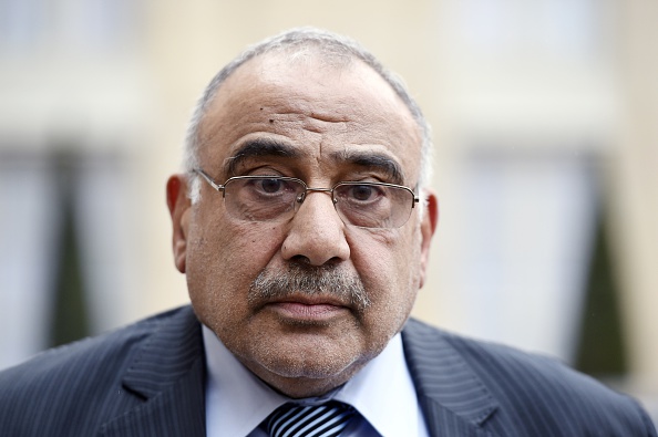 Le premier ministre irakien M. Abdel Mahdi a annoncé son intention de démissionner, le 29 novembre 2019. (Photo : ALAIN JOCARD/AFP via Getty Images)