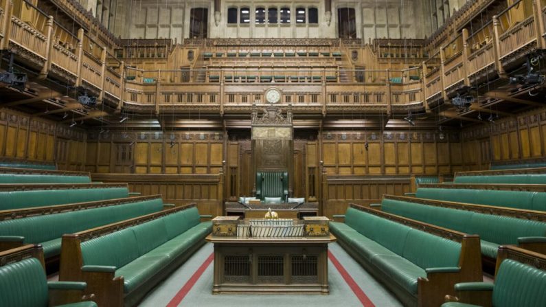 Chambres du Parlement au centre de Londres. (JUSTIN TALLIS/AFP/Getty Images)