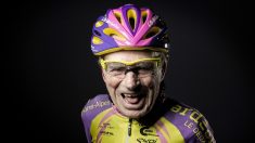 Cycliste mascotte de l’Ardéchoise, Robert Marchand a fêté ses 108 ans