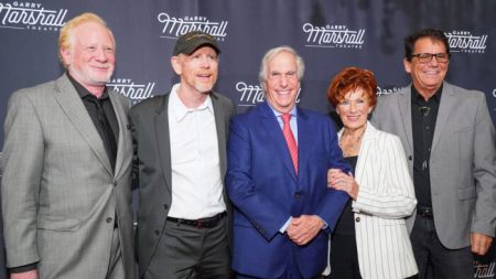 Les acteurs de la série «Happy Days» se réunissent et se revoient 35 ans après leur dernier tournage