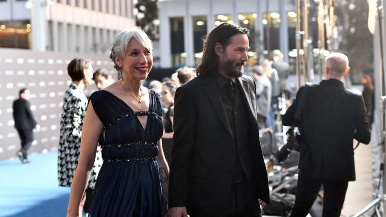 Alexandra Grant et Keanu Reeves à Los Angeles le 2 novembre 2019. (Getty Images/Frazer Harrison)