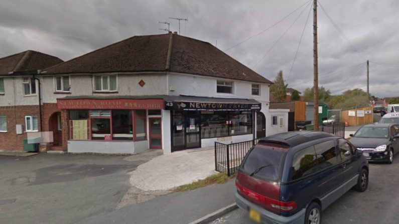 Restaurant cantonais à emporter où un couple aurait trouvé une dent humaine dans leur nourriture au 41 Newtown Road Worcester, WR5 1HG. (GoogleMaps) 