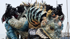 Le « dragon de Calais » a coûté 700.000 euros pour 3 jours de spectacle: « un gaspillage d’argent public indécent » selon un élu du RN