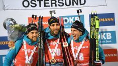 Coupe du monde de biathlon : quatre français sur le podium, victoire pour Martin Fourcade