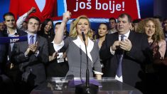 Croatie : la présidente conservatrice sortante affrontera le centre gauche au second tour