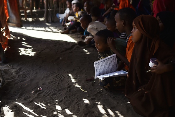 École coranique en Afrique.   (Photo : TONY KARUMBA/AFP via Getty Images)