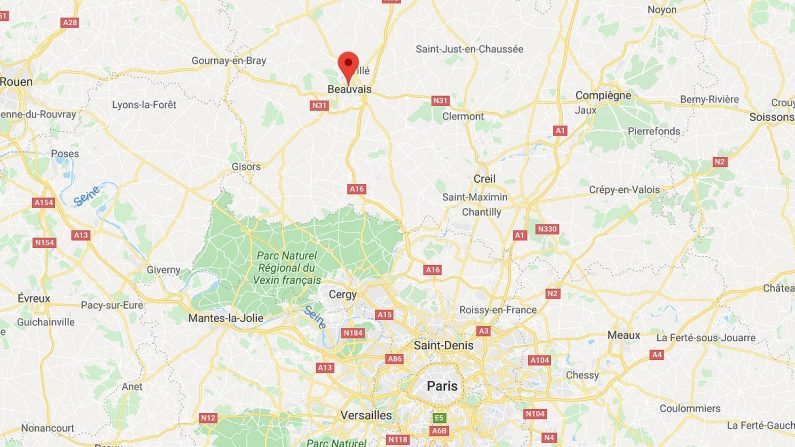 Google Maps - Beauvais