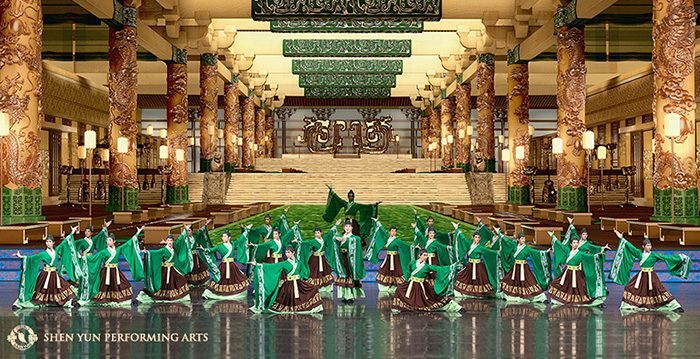 Les danseurs de Shen Yun interprètent «Han Imperial Air» (L'air impérial des Han). (© 2014 Shen Yun Performing Arts)

