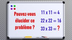 Seuls les génies peuvent résoudre cet amusant casse-tête mathématique viral: «11×11=4», disent les internautes