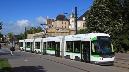 Nantes : il défend une passagère menacée dans le tram et se fait rouer de coups par six jeunes voyous