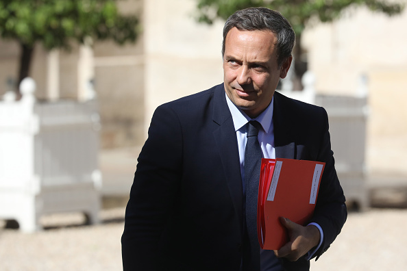 Le secrétaire d'État chargé de la Protection de l'enfance Adrien Taquet. (Photo : LUDOVIC MARIN/AFP via Getty Images)