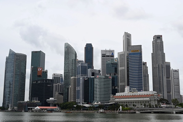 Le quartier d'affaires à Singapour le 2 janvier 2020. (Photo : ROSLAN RAHMAN/AFP via Getty Images)