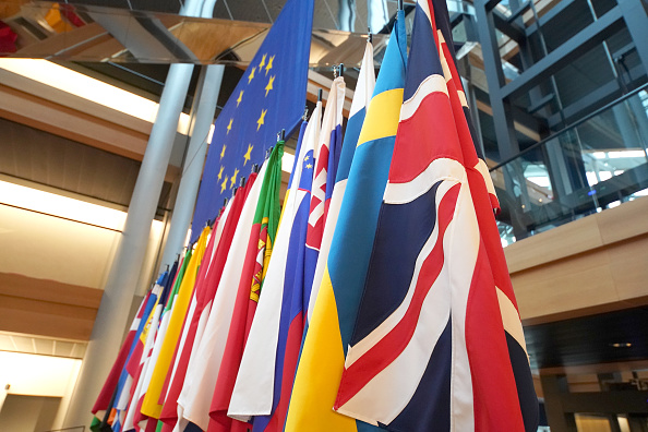 Le Royaume-Uni devrait quitter l'Union européenne le 31 janvier, entrant dans une période de transition au cours de laquelle il négociera un nouvel accord commercial. (Photo : Thomas Niedermueller/Getty Images)