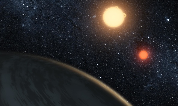 Image d'illustration : Kepler-16b, une autre exoplanète découverte à l'aide de données fournies par le télescope spatial Kepler, le prédécesseur de Tess.
(NASA/JPL-Caltech/T. Pyle via Getty Images)