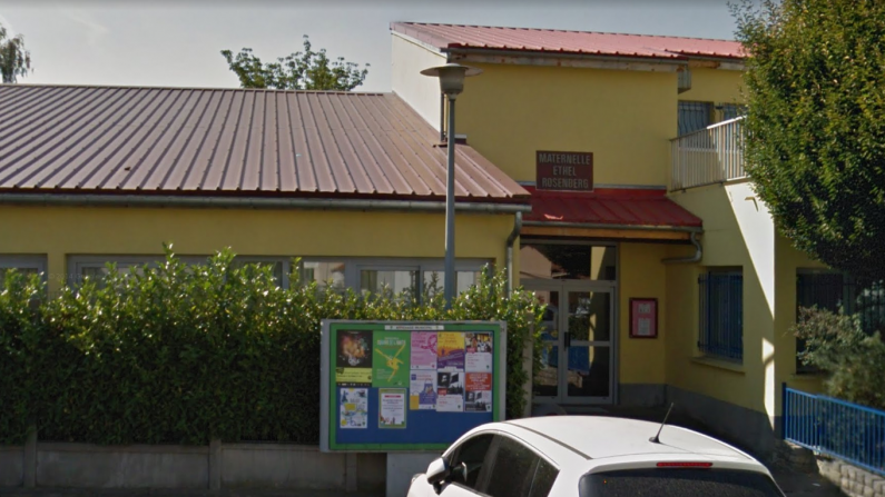 C'est à l'école maternelle Rosenberg de Pierrefitte que les deux enfants violents sont scolarisés. (Capture d'écran/Google Maps)