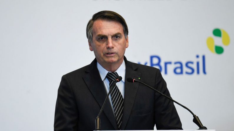 Le président du Brésil, Jair Bolsonaro (Madoka Ikegami-Pool / Getty Images)