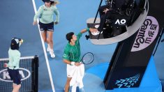 Novak Djokovic pourrait se voir infliger une amende de 18 000 €  pour avoir touché l’arbitre lors de la finale de l’Open d’Australie