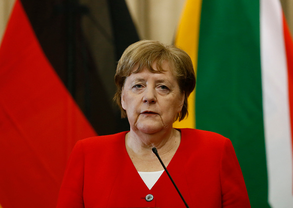 Angela Merkel, chancelière d'Allemagne. (Photo de Phill Magakoe / AFP via Getty Images)