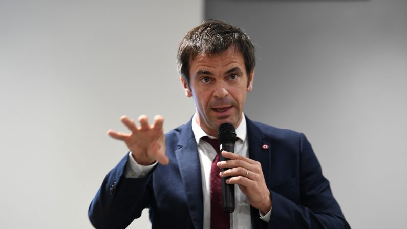 Le ministre de la Santé Olivier Véran.  
 (Photo : JEAN-PIERRE CLATOT/AFP via Getty Images)
