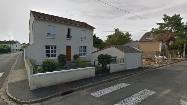 C'est dans cette maison de la rue du Fief des Rocs à Poitiers que les sœurs Brunet ont passé toute leur vie. (Capture d'écran/Google Maps)