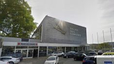 Belgique: après la tempête Dennis, le Palais des congrès de Liège devient le «Palais des con»