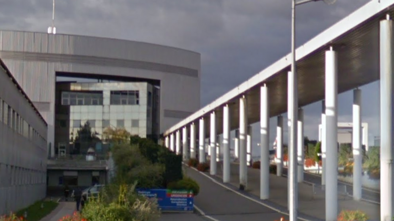 Le centre hospitalier de Compiègne-Noyon (Google street)