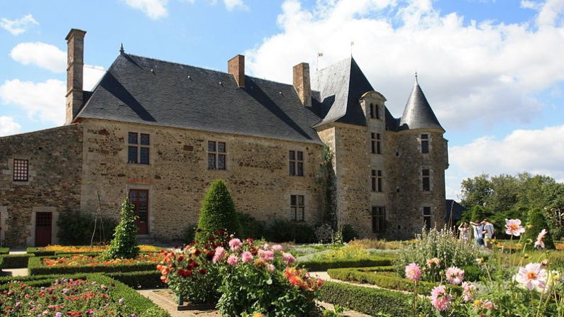 Le Logis de la Chabotterie vu depuis le jardin, à Saint-Sulpice-le-Verdon, en Vendée. (Wikimedia/Benoît Bâlon/CC 3.0)