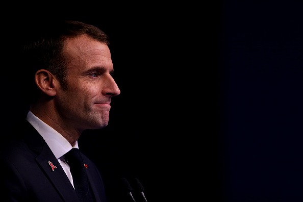 Le Président Emmanuel Macron. (Photo : Daniel Jayo/Getty Images)