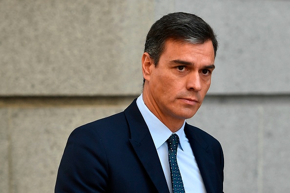 Le Premier ministre espagnol Pedro Sanchez. (Photo : PIERRE-PHILIPPE MARCOU/AFP via Getty Images)