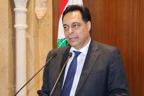 Le Premier ministre Hassan Diab à Beyrouth le 20 décembre 2019. (Photo : AFP via Getty Images)
