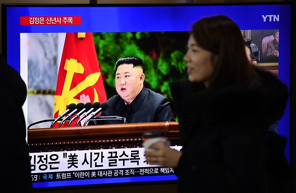 -Illustration- Kim Jong Un a mis en garde en février contre "les conséquences graves" d'une éventuelle propagation du coronavirus dans son pays. Photo de JUNG YEON-JE / AFP via Getty Images.