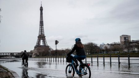 [En images] Paris: des mesures de précaution face à la montée des eaux de la Seine