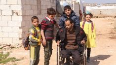 Ibrahim, un corps marqué à tout jamais par la guerre en Syrie