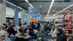 Covid-19 :  besoin d’anticiper… Les supermarchés pris d’assaut
