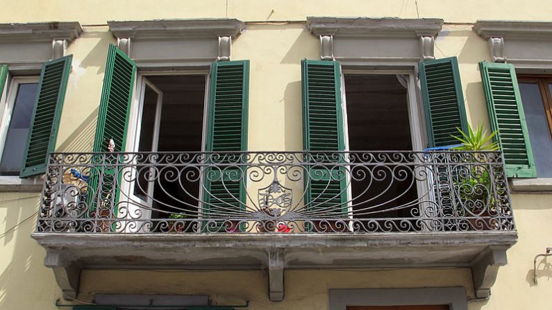 Image d'illustration : un balcon de Florence. (Wikimedia/Sailko/CC 3.0)