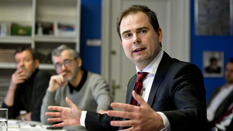 Nicolai Wammen, le ministre des Finances danois. (KELD NAVNTOFT/AFP via Getty Images)