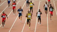 Taquin, Usain Bolt défend la « distanciation » avec une photo de son 100 mètres
