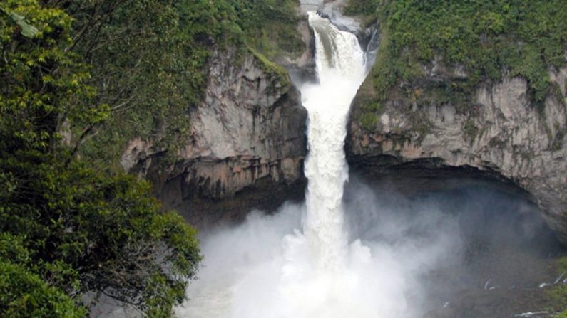 La cascade de San Rafael en photo. (Avec l'aimable autorisation de la NASA)