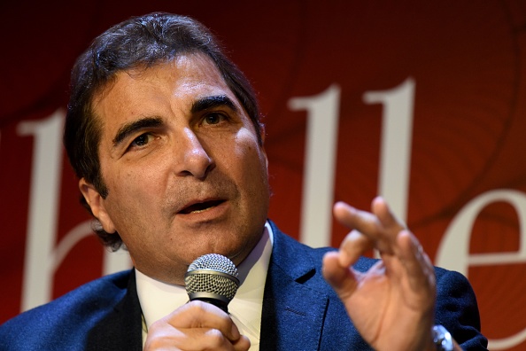 Christian Jacob, président du parti Les Républicains (LR). (Photo : ERIC PIERMONT/AFP via Getty Images)